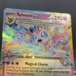 Sylveon EX 086/191 Pokemon Surging Sparks - Pokemon Scarlet Violet Holo Rare - Image 1