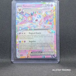 Sylveon EX 086/191 Pokemon Surging Sparks - Pokemon Scarlet Violet Holo Rare - Image 4