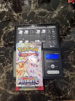 1x 22.41 Gram HEAVY Prismatic Evolutions Pack! Sealed! PRE S&V Pokemon TCG ENG - Image 1