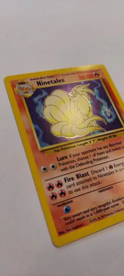 Pokemon TCG Ninetales Base Set Holo Rare 12/102 1999 Wizards of the Coast - Image 2