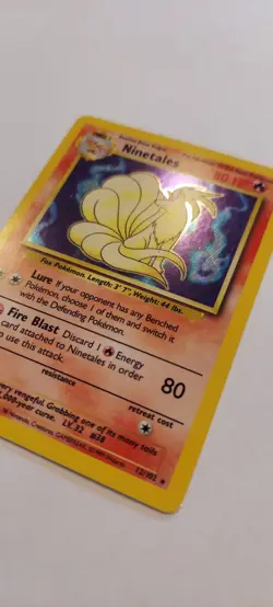 Pokemon TCG Ninetales Base Set Holo Rare 12/102 1999 Wizards of the Coast - Image 3