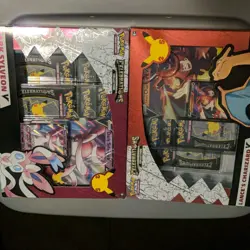 Pokemon Celebrations Dark Sylveon V & Lance's Charizard V Box lot of 2 - Image 3