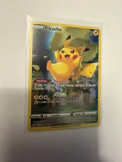 Pokemon TCG Pikachu GG30/GG70 Crown Zenith Gallery Ultra Rare Full Art Holo - Image 1