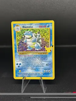 Pokemon TCG Blastoise 2/102 Celebrations Classic Collection Holo Rare Card - Image 1