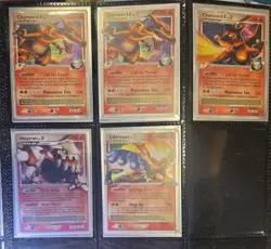 Large Pokemon Tcg Lv.x Collection Binder Lot - Image 1