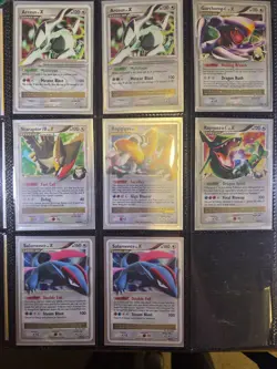 Large Pokemon Tcg Lv.x Collection Binder Lot - Image 2