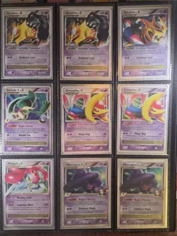 Large Pokemon Tcg Lv.x Collection Binder Lot - Image 3