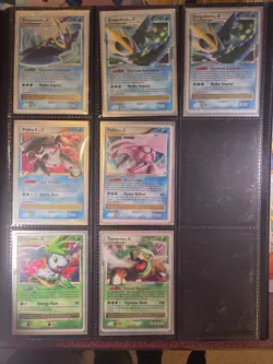 Large Pokemon Tcg Lv.x Collection Binder Lot - Image 4