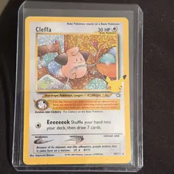Cleffa 20/111 Rare Pokemon TCG 25th Anniversary Celebrations Pokemon - Image 1