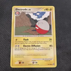 Electrode 37/100 Pokemon Stormfront Uncommon 2008 LP - Image 1