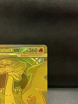 Mega Charizard X ex 130/094 Pokemon Phantasmal Flames Hyper Rare Holo NM - Image 4