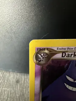 Pokemon Neo Destiny Holo Rare Dark Gengar Card TCG #6/105 - Image 3