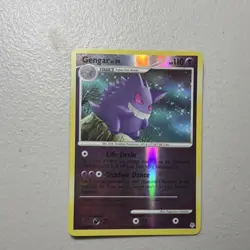 Pokemon TCG Gengar 27/130 Diamond & Pearl Rare Stage 2 Reverse Holo 110 HP - Image 1