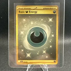 Pokemon Basic Darkness Energy 098/064 Sv: Shrouded Fable Holo Hyper Rare - Image 1
