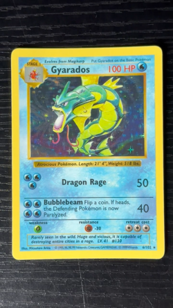 Pokemon TCG Gyarados Base Set Shadowless Holo Foil Near Mint NM - Free Returns! - Image 2