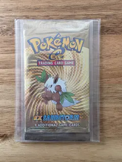 Pokemon TCG EX Sandstorm Booster Pack 2003 Sealed Shiftry Artwork LIGHT PACK - Image 1