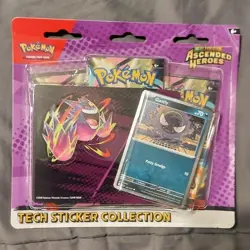 Pokemon TCG Lot Of (2) Ascended Heroes Tech Sticker Collection, Gastly - Image 3