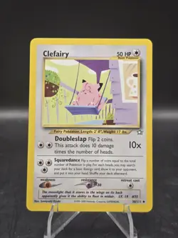 Pokemon TCG Clefairy 30/111 Neo Genesis Unlimited NM - Image 1
