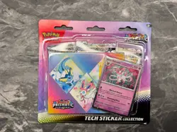 Pokemon TCG Prismatic Evolutions Tech Sticker Collection Set Lot Of 3 Sealed New - Image 2