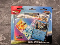 Pokemon TCG Prismatic Evolutions Tech Sticker Collection Set Lot Of 3 Sealed New - Image 3