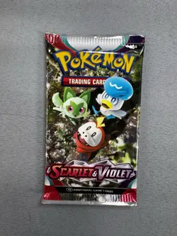 Pokemon Scarlet And Violet Base English Sealed Booster Pack NEW - Image 1