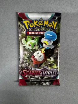 Pokemon Scarlet And Violet Base English Sealed Booster Pack SEALED RARE - Image 1