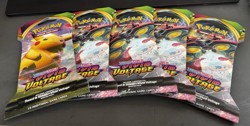 Pokemon Vivid Voltage Sleeved Booster Pack Lot Of 5 Packs. Factory Sealed 820650827495 - Image 1