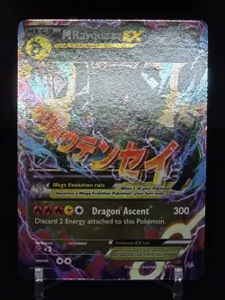 Pokemon M Rayquaza EX 61/108 XY Roaring Skies Holo - NM (Delta Wild) - Image 4