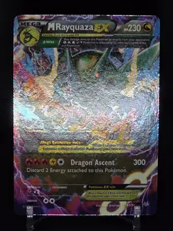 Pokemon M Rayquaza EX 61/108 XY Roaring Skies Holo - NM (Delta Wild) - Image 5