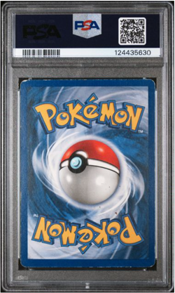 1999 Pokemon Fossil Lapras 10/62 Fossil Holo PSA4 - Image 2