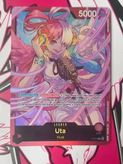 One Piece Card Game Uta P-011 Premium Card Collection - Uta Promo - Image 1