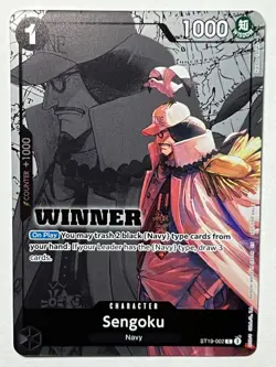 Sengoku ST19-002 Winner One Piece TCG Winner Pack 2025 Vol. 3 Promo MINT - Image 1
