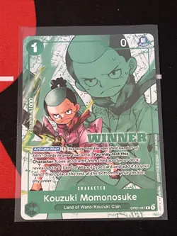 Kouzuki Momonosuke (Winner Pack Vol. 7) OP01-041 One Piece Promotion Cards Foil - Image 1
