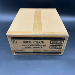 One Piece OP14-EB04 The Azure Sea's Seaven English 12 Booster Box Case Sealed - Image 1