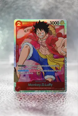 Monkey.D.Luffy OP01-024 - One Piece TCG - SR Near-Mint Super Rare English - Image 1