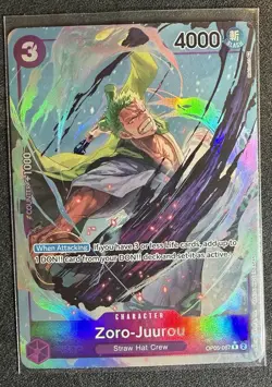 Zoro-Juurou OP05-067 Alt Art Rare Awakening of New Era ONE PIECE TCG - Image 1