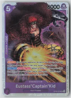 One Piece TCG Eustass "Captain" Kid SR OP05-074 Awakening of the New Era English - Image 1