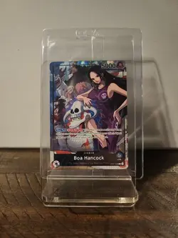 Boa Hancock OP07-038 ONE PIECE 2025 PSA Magazine Factory SEALED Promo Leader - Image 1