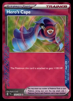 Hero's Cape ACE SPEC NM 152/162 Temporal Forces Pokemon Card - Image 1