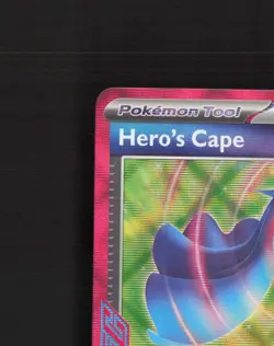 Hero's Cape 152/162 Temporal Forces ACE SPEC Rare Holo Pokemon Card NM - Image 3