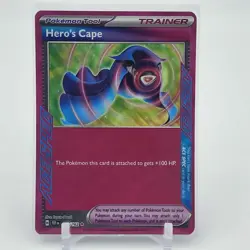 Hero's Cape - 152/162 - Ace Spec - Temporal Forces - Pokemon Card - NM/M - Image 1