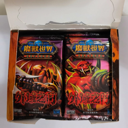 World of Warcraft T-Chinese Fires of Outland 10 Sealed Booster Packs Tiger LootU - Image 1