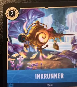 Inkrunner 169/204 Uncommon Whispers In The Well Disney Lorcana TCG - Image 2