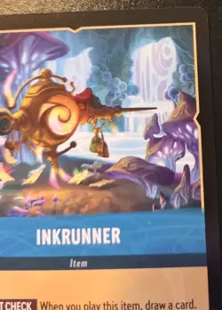 Inkrunner 169/204 Uncommon Whispers In The Well Disney Lorcana TCG - Image 3