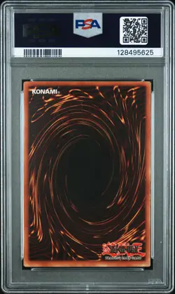 2002 YU-GI-OH! LOB-LEGEND OF BLUE EYES #121 LEFT LEG OF THE FORBIDDEN ONE PSA 5 - Image 2