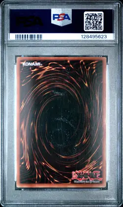 2002 YU-GI-OH! LOB-LEGEND OF BLUE EYES #123 LEFT ARM OF THE FORBIDDEN ONE PSA 5 - Image 2