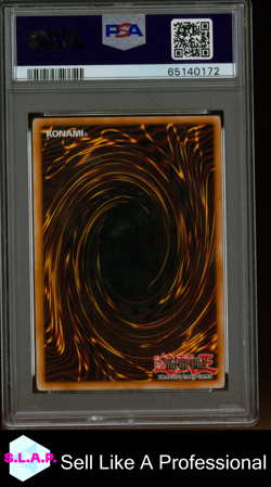 EXODIA/FORBIDDEN ONE 1ST ED-PRT YU-GI-OH LOB-LEGEND OF BLUE EYES 2002 P124 PSA 9 - Image 2