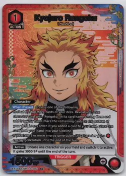 Kyojuro Rengoku (R*) UEX05BT/KMY-P-003 Foil Union Arena: Demon Slayer - Image 1