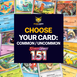 Choose Your Card - Scarlet & Violet 151 - Common Uncommon - Image 1