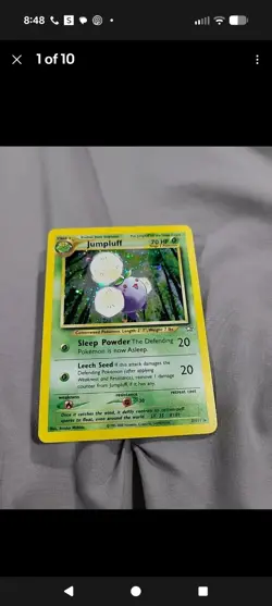 Pokemon Card Lot Of 2 Dark Machamp 068Japanese & Jumpluff Neo Genesis 7 Holo - Image 4